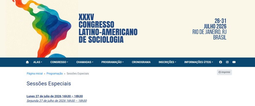 Sessão Especial no ALAS debate trabalho, proteção social e ação coletiva diante das transformações do mundo do trabalho