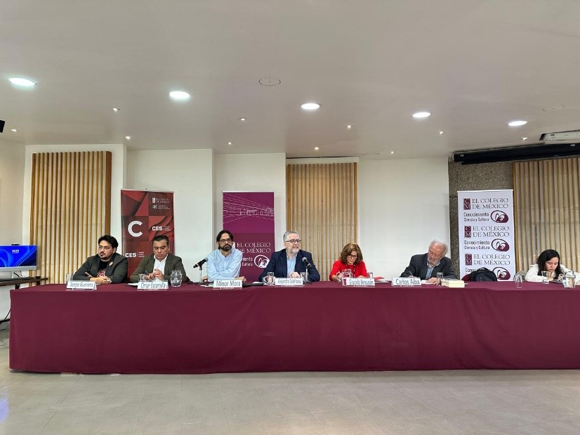 RETPAL debate no Colmex a regulação do trabalho em plataformas no México.