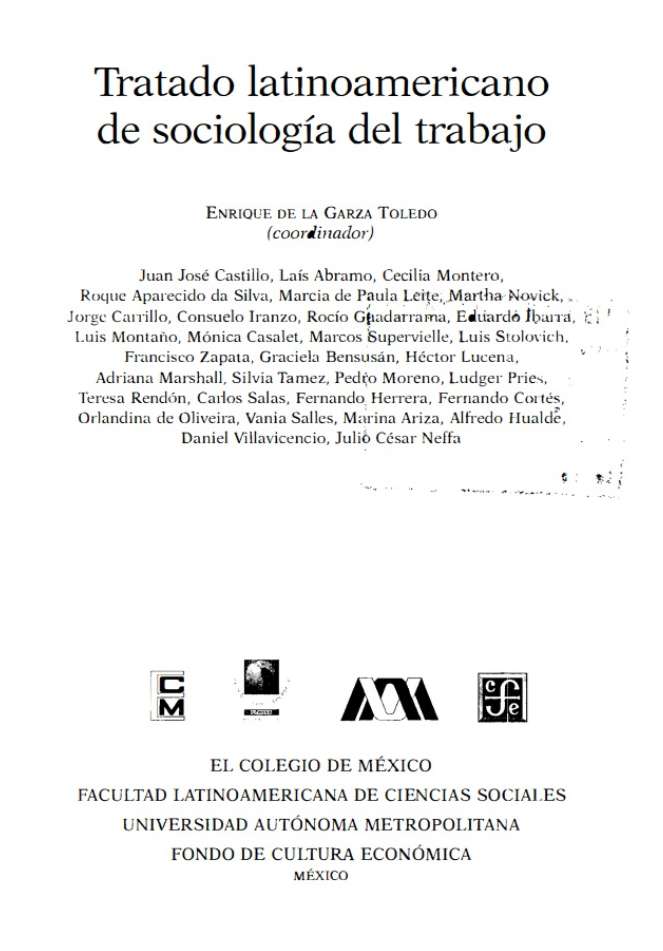 Documento: [Tratado latinoamericano de sociología del trabajo]